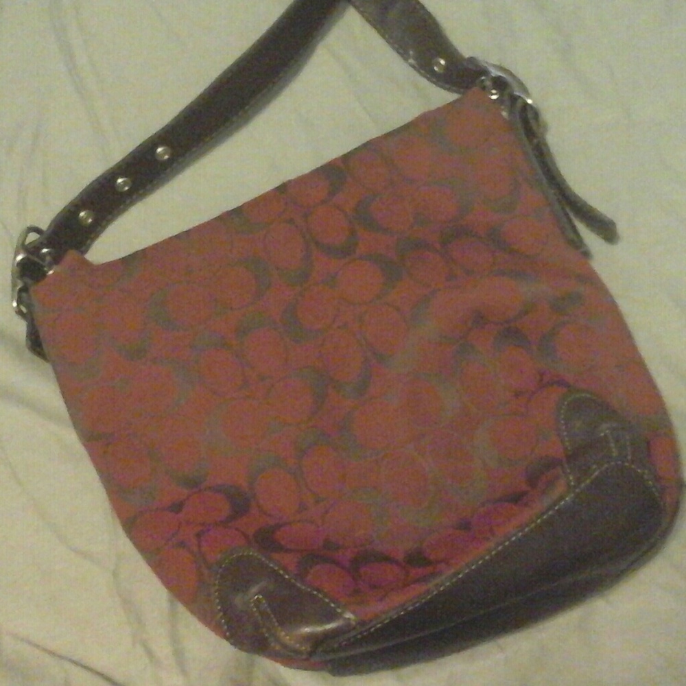 Authentic Coach Bucket Handbag